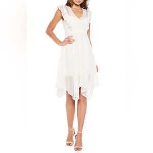 Bardot Eyelet Dress